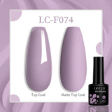 Color Gel Nail Polish 7ml Gel Nail Polish LILYCUTE F074 