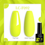 Color Gel Nail Polish 7ml Gel Nail Polish LILYCUTE F092 