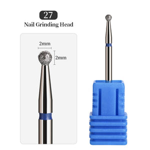 Nail Drill Bits Tools & Accessories No Brand 27 