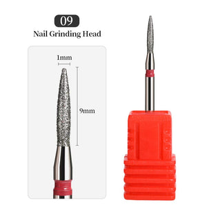 Nail Drill Bits Tools & Accessories No Brand 09 
