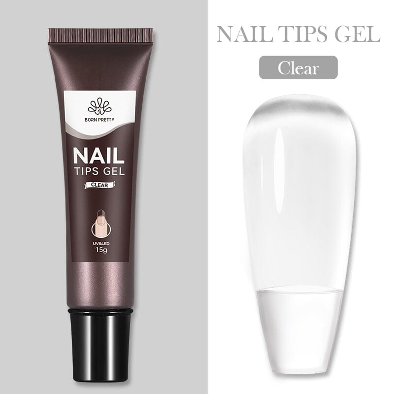 Transparent Nail Tips Gel 15g Tools & Accessories BORN PRETTY 