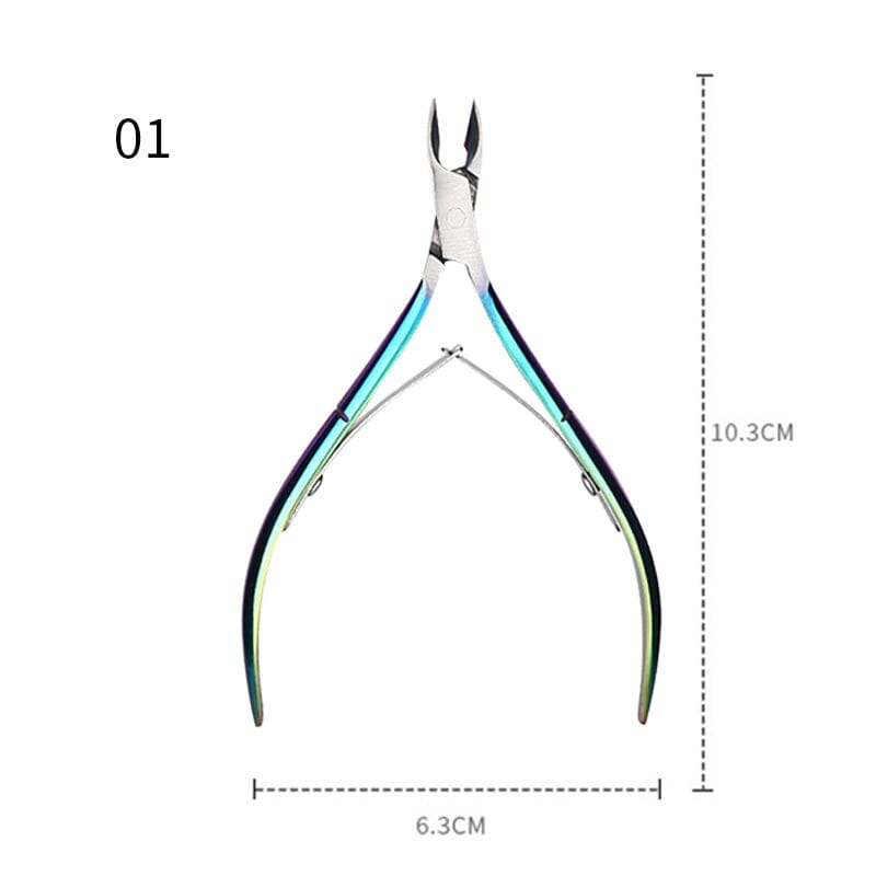 Cuticle Nipper Gold Silver Rosegold Tools & Accessories No Brand 01 