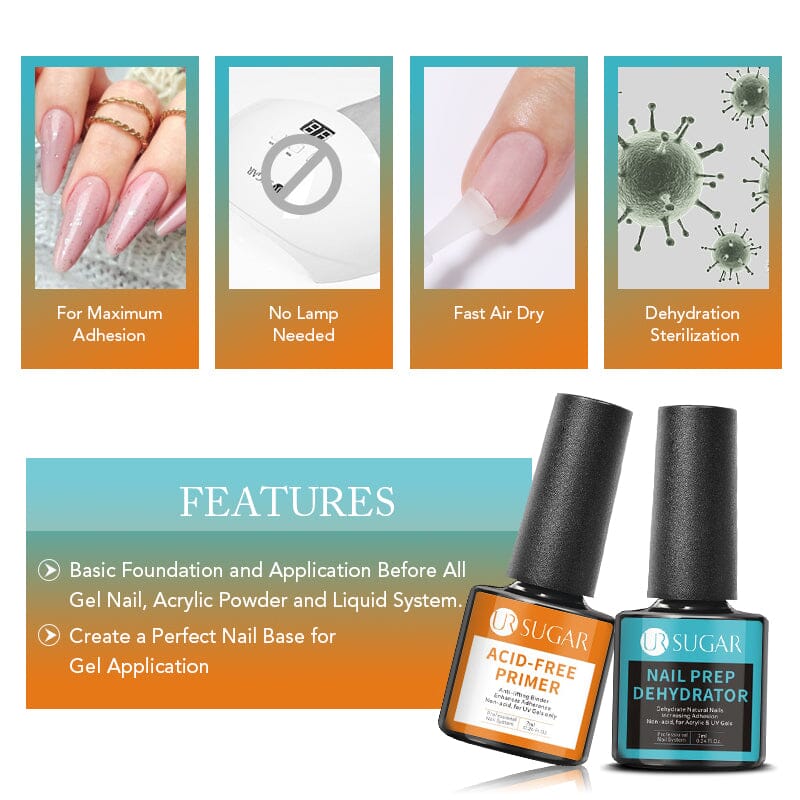 Nail Primer Prep Dehydrator 7ml Nail Care UR SUGAR 