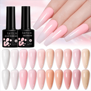 Pink Nude Jelly Gel 7ml Gel Nail Polish LILYCUTE 