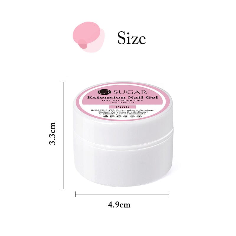 Extension Nail Gel 15ml Extension Nail Gel UR SUGAR 