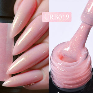 Gold Glitter Rubber Base Gel 7ml Clearance UR SUGAR 