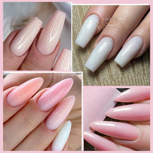 Glitter Rubber Base Gel URB015 7ml Base & Top Coat UR SUGAR 
