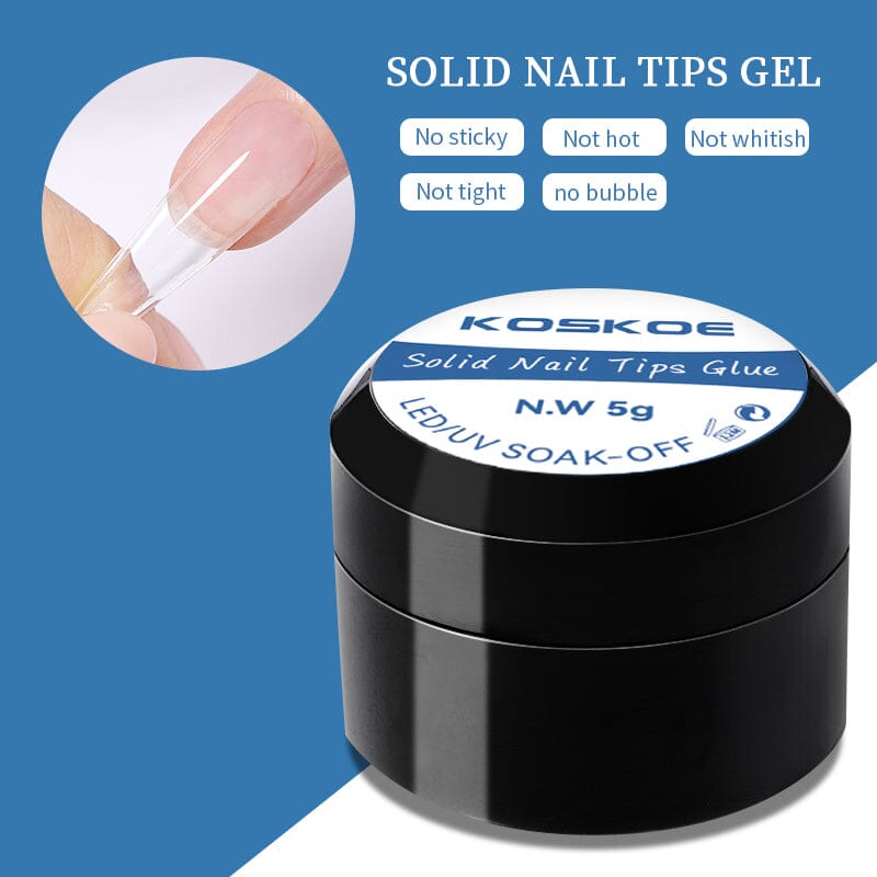 KOSKOE Solid Nail Tips Gel 5g Gel Nail Polish KOSKOE 
