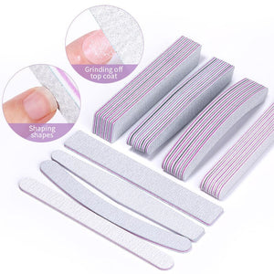 5pcs Nail Files Set 100/180 Tools & Accessories No Brand 