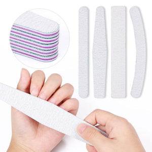 5pcs Nail Files Set 100/180 Tools & Accessories No Brand 