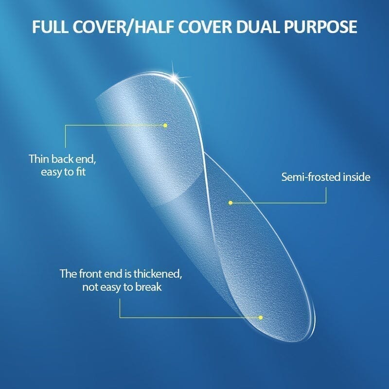 240pcs Oval Semi-Matte False Nail Tips Nail Tips KOSKOE 