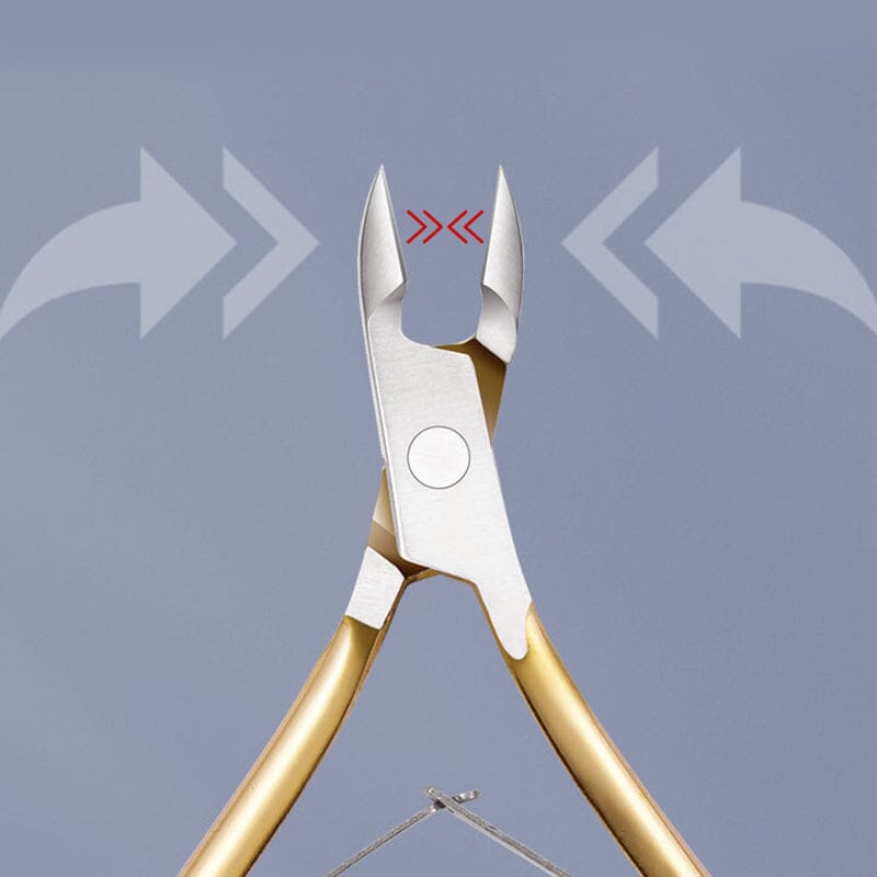 Gold Gradient Colors Cuticle Nippers Tools & Accessories No Brand 