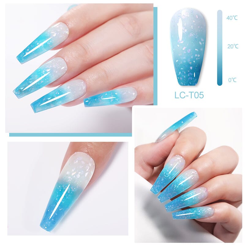 Thermal Nail Gel Polish 7ml Gel Nail Polish LILYCUTE 