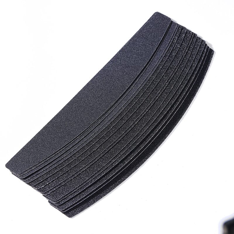 5pcs Black Nail Files 180/180 Tools & Accessories No Brand 