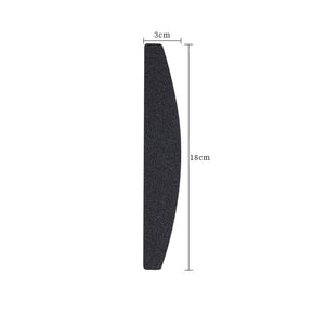 5pcs Black Nail Files 180/180 Tools & Accessories No Brand 