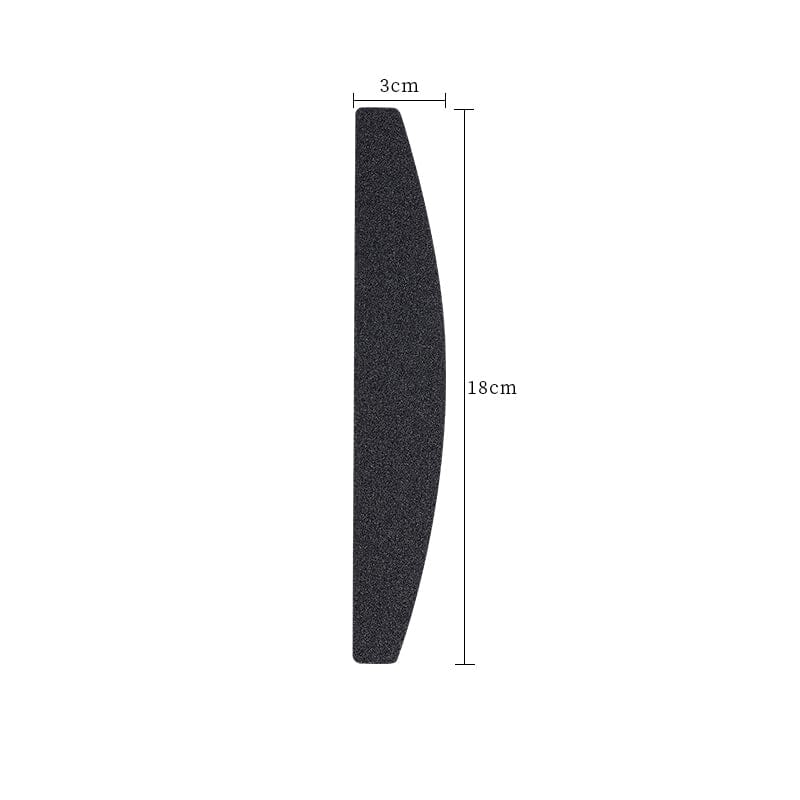 5pcs Black Nail Files 180/180 Tools & Accessories No Brand 