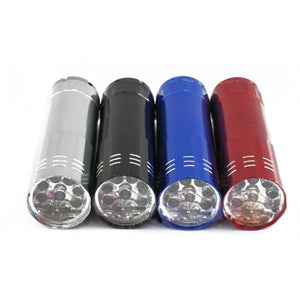 Gray Flashlight UV LED Nail Dryer Lamp Tools & Accessories No Brand 