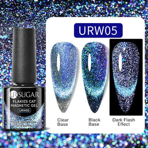 Flakies Cat Magnetic Gel 7ml Clearance UR SUGAR URW05 