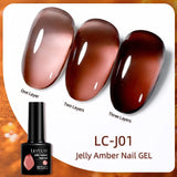 Jelly Amber Nail Gel 7ml Gel Nail Polish LILYCUTE LC-J01 