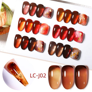 Jelly Amber Nail Gel 7ml Gel Nail Polish LILYCUTE 