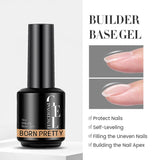 Base Gel Top Coat 15ml Gel Nail Polish BORN PRETTY Builder Base Gel 