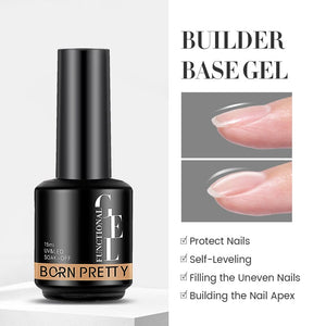 Base Gel Top Coat 15ml Gel Nail Polish BORN PRETTY Builder Base Gel 