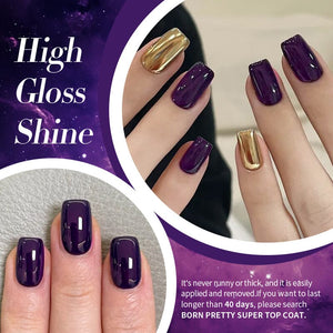 Purple Gel Polish CG042 10ml Gel Nail Polish BORN PRETTY 
