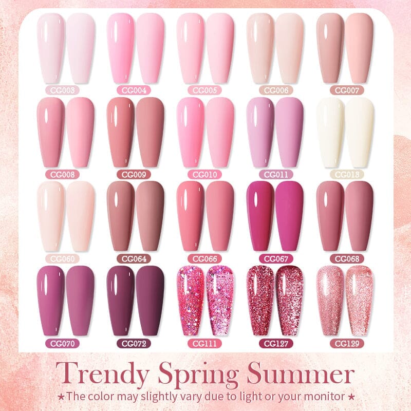 Glitter Color Gel Polish CG129 10ml Gel Nail Polish BORN PRETTY 