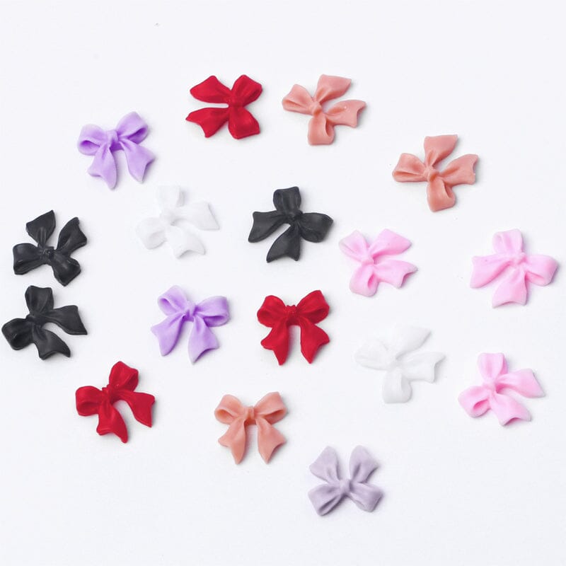 6 Grids Mixed Colors Bowknot #01 Nail Art No Brand 