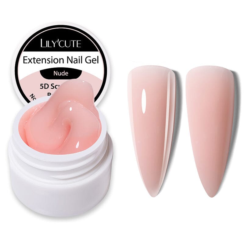Nude Non Stick Hand 5D Sculpting Extension Gel 8ml Extension Nail Gel LILYCUTE 