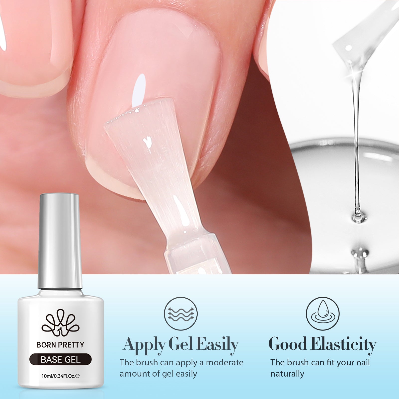 5 Bottles Functional Gel Nail Kit