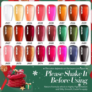 Red Jelly Gel Polish JN86 10ml Gel Nail Polish BORN PRETTY 