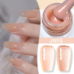 Jelly Nude Gel Polish 10ml (JN01-JN50) Gel Nail Polish BORN PRETTY JN15 