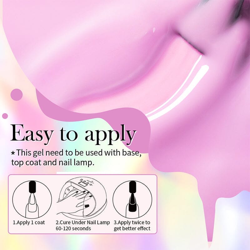 Jelly Nude Gel JN20 10ml Gel Nail Polish BORN PRETTY 