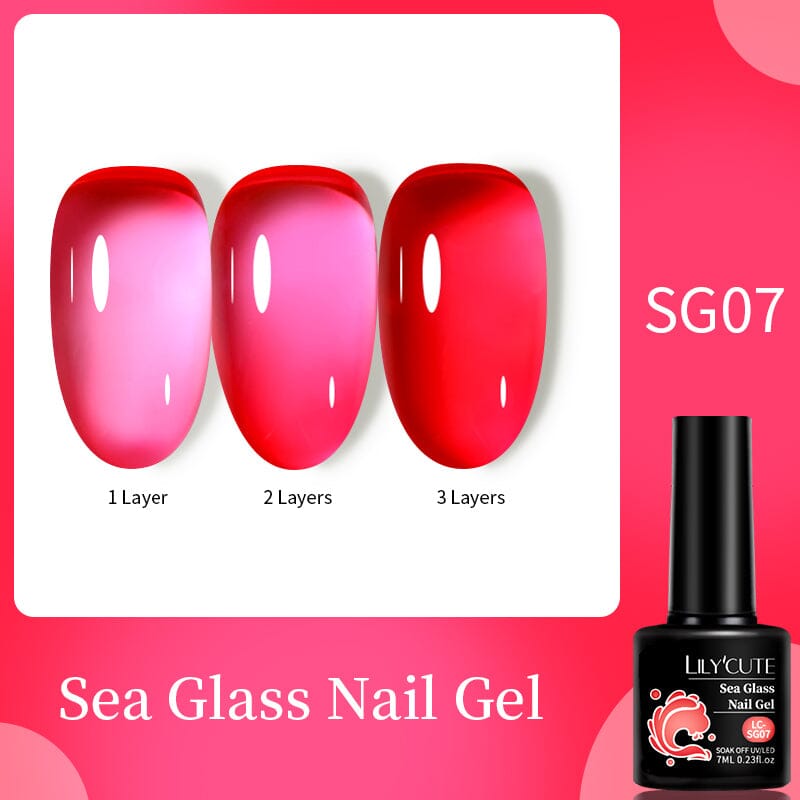 Transparent Jelly Gel Polish 7ml Gel Nail Polish LILYCUTE SG07 
