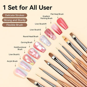 Gradient Painting Brush #08 Tools & Accessories BORN PRETTY 