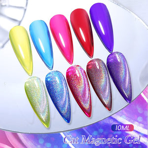 Cat Magnetic Gel MY110 Omnipotent 10ml Gel Nail Polish BORN PRETTY 