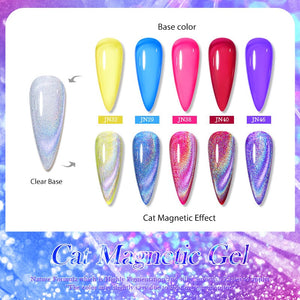 Cat Magnetic Gel MY110 Omnipotent 10ml Gel Nail Polish BORN PRETTY 