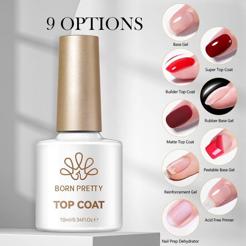 Builder Top Coat 10ml Base & Top Coat BORN PRETTY 