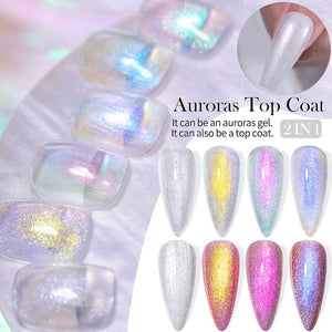 Auroras Top Coat LC-TP06 7ml Base & Top Coat LILYCUTE 