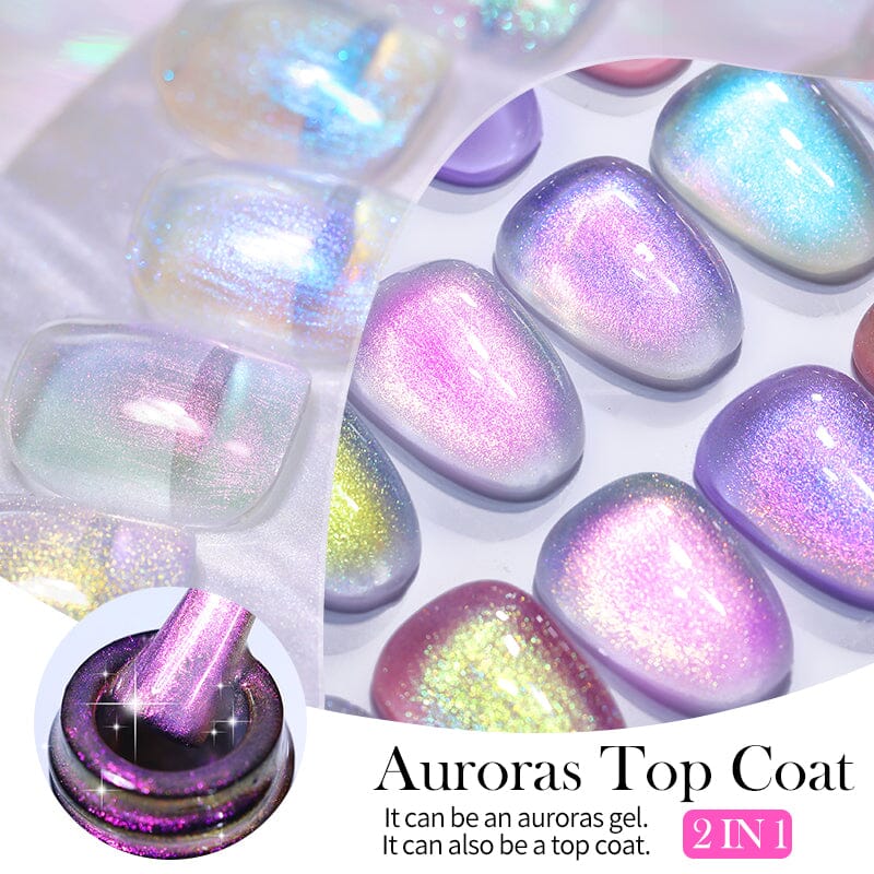 Auroras Top Coat LC-TP03 7ml Base & Top Coat LILYCUTE 