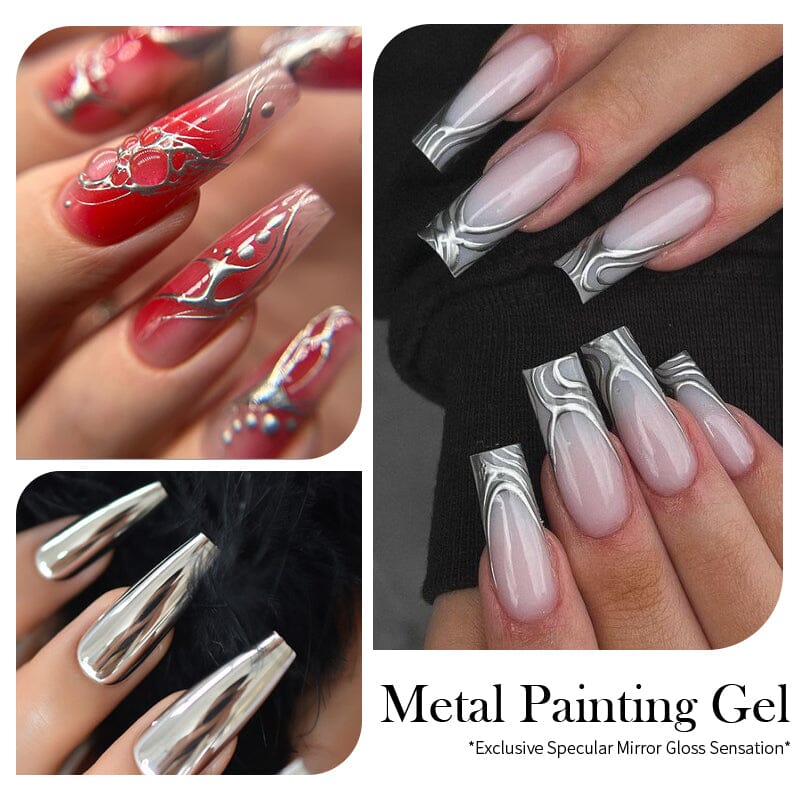 Metal Painting Gel 5ml Gel Nail Polish BORN PRETTY 