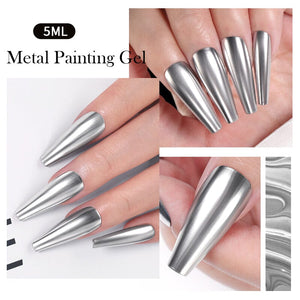 Metal Painting Gel 5ml Gel Nail Polish BORN PRETTY 