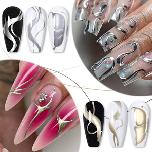 Metallic Line Nail Gel 5ml Gel Nail Polish LILYCUTE 