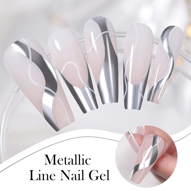 Metallic Line Nail Gel 5ml Gel Nail Polish LILYCUTE 