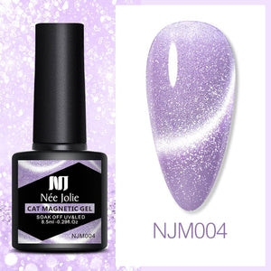 Cat Magnetic Gel NJM004 8.5ml Gel Nail Polish NEE JOLIE 