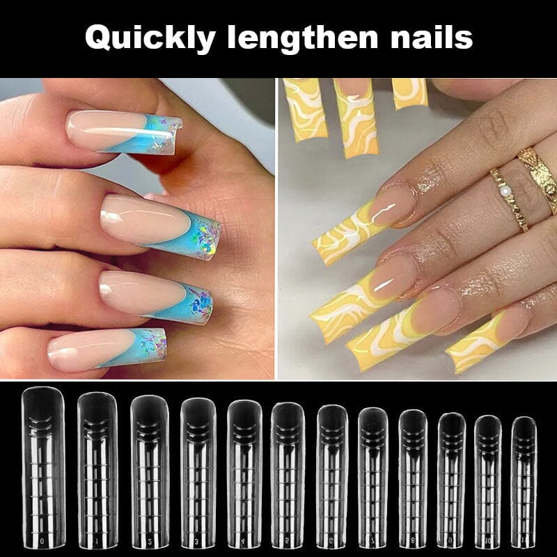 60pcs #05 Extension Gel Mold Tips Nail Tips No Brand 