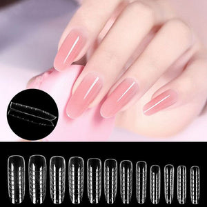 60pcs #05 Extension Gel Mold Tips Nail Tips No Brand 