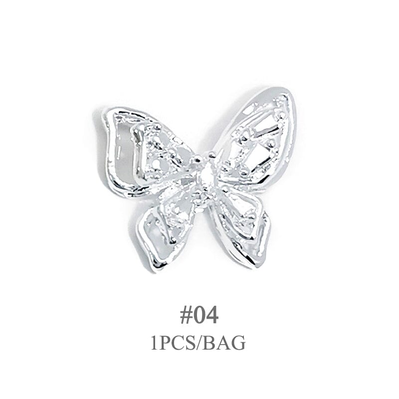 Butterfly Opal Alloy Nail Decoration 04 Nail Art BORN PRETTY 