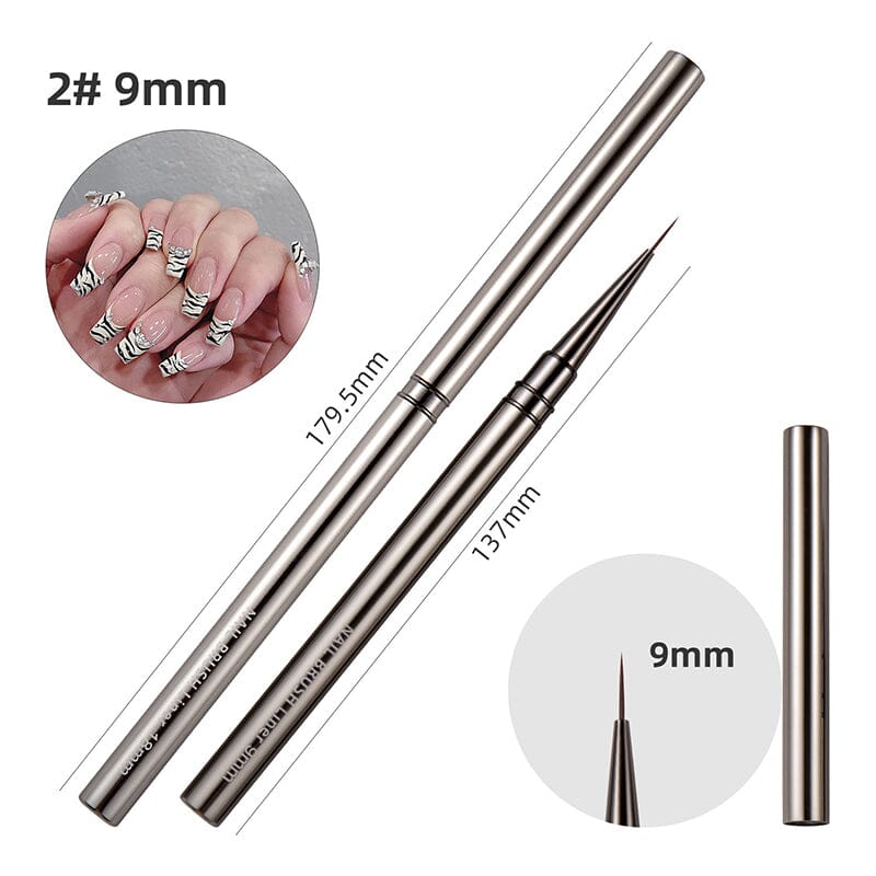 Drawing Liner Brush Metal Handle Cover Tools & Accessories No Brand 02 